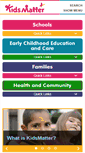 Mobile Screenshot of kidsmatter.edu.au