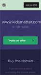 Mobile Screenshot of kidsmatter.com